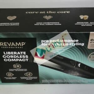 Unityj Uk Beauty REVAMP Liberate Cordless Compact Ceramic Hair Straightener 900