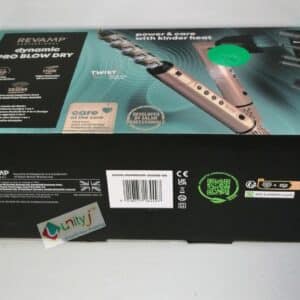 Unityj Uk Beauty Used REVAMP Dynamic Radiance Pro Blow Dry Ionic Hot Air Styler – 7 In 1 2 910