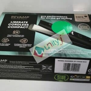 Unityj Uk Beauty Used REVAMP Liberate Cordless Compact Ceramic Hair Straightener 2 904