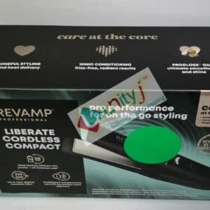 Unityj Uk Beauty Used REVAMP Liberate Cordless Compact Ceramic Hair Straightener 903