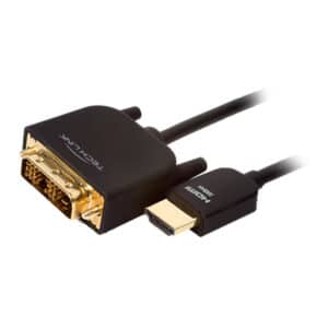 Unityj Uk Computers IWires HDMI To DVI D Dual Link Premium Cable 2M Black 1 2256