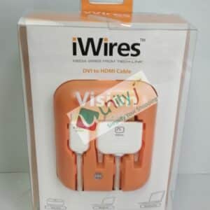 Unityj Uk Computers IWires HDMI To DVI D Dual Link Premium Cable 2M White 2261