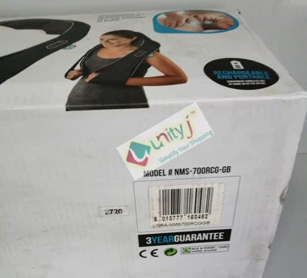 Unityj Uk Health HoMedics Gel Massage Shiatsu Back, Neck & Shoulder Massager 2 713