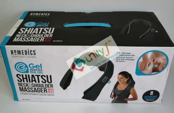 Unityj Uk Health HoMedics Gel Massage Shiatsu Back, Neck & Shoulder Massager 3 714