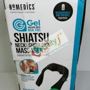 Unityj Uk Health HoMedics Gel Massage Shiatsu Back, Neck & Shoulder Massager 711