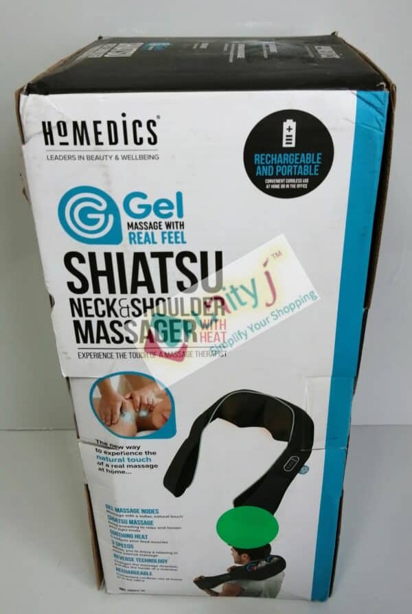 Unityj Uk Health HoMedics Gel Massage Shiatsu Back, Neck & Shoulder Massager 711
