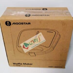 Unityj Uk Kitchen Appliances Aigostar 2 Slice Waffle Maker Iron With Non Stick Plates 2205