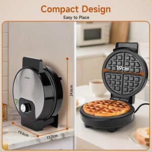 Unityj Uk Kitchen Appliances Aigostar Round Waffle Maker 1 2221