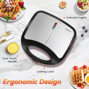 Unityj Uk Kitchen Appliances Aigostar Waffle Maker 2212