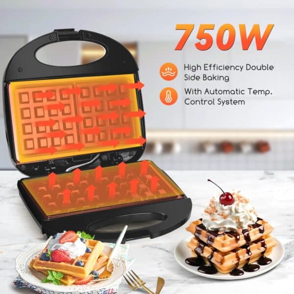 Unityj Uk Kitchen Appliances Aigostar Waffle Maker 3 2209