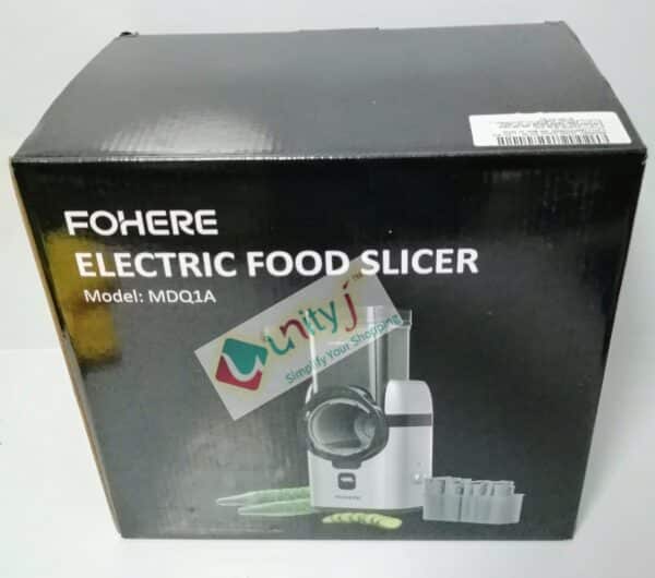 Unityj Uk Kitchen Appliances FOHERE 5 In 1 Electric Cheese Grater 2201